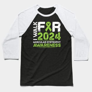 Muscular Dystrophy Awareness 2024 Walk Baseball T-Shirt